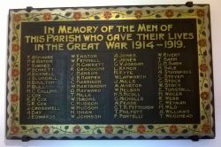 3. WW1 Plaque